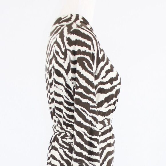 Kenneth Cole brown zebra dress S - Picture 6 of 8